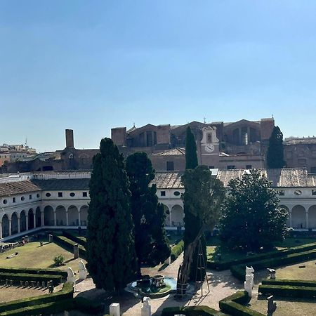Camera X2 Con Splendida Vista Sulle Terme Di Diocleziano E Sul Chiostro Di Michelangelo روما المظهر الخارجي الصورة